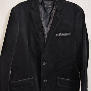 INC Black Chevron Pattern Top